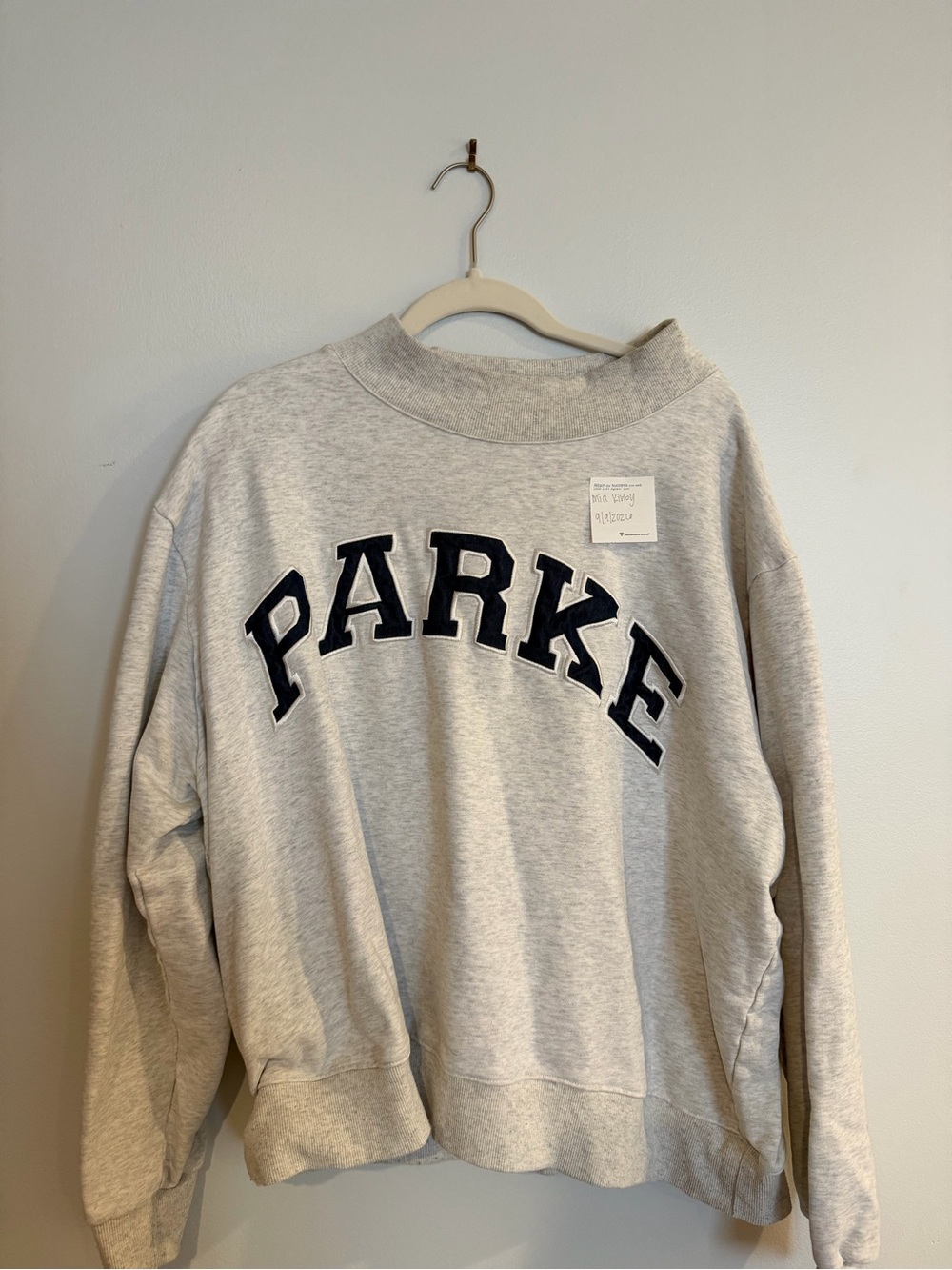 Parke OG terry mockneck